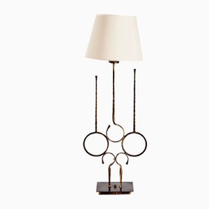 Italian Wrought-Iron Floor Lamp-CI-986677