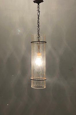 Italian Wrought Iron Murano Lamp Light Pendant-JJC-1081496