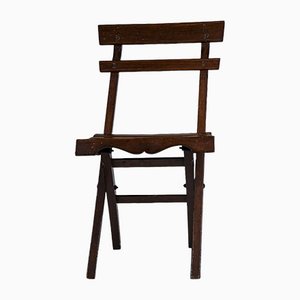 Italy Folding Wooden Slat Chair-RAQ-1096211