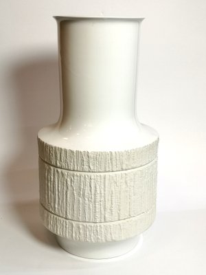 Ivory Ceramic Floor Vase from Thomas, 1970s-UWE-1268341