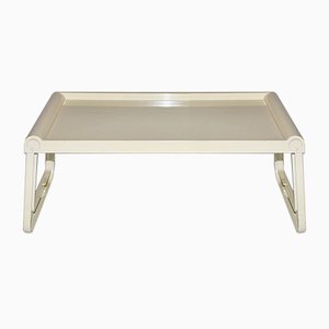 Ivory-Colored Plasti Foldable Breakfast Table from Guzzini, 1970s-NB-748640