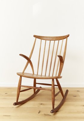 IW3 Swing Chair by Illum Wikkelsø for Niels Eilersen, 1960s-XE-1730273