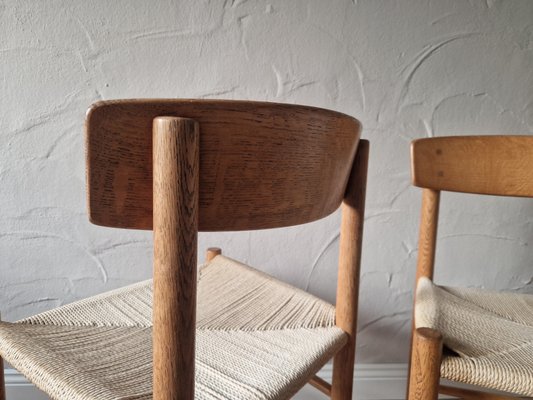 J 39 Shaker Chairs by Børge Mogensen for FDB Møbler, 1947, Set of 4-CTM-2041720