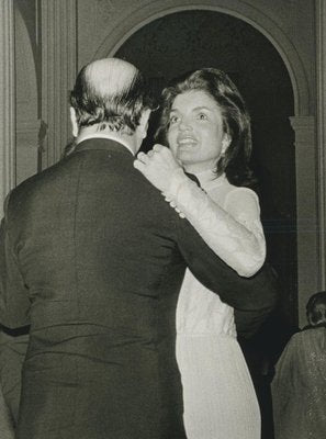 Jackie Kennedy and Alejandro Orfila, Black and White Photograph, 1960s-DYV-1780874