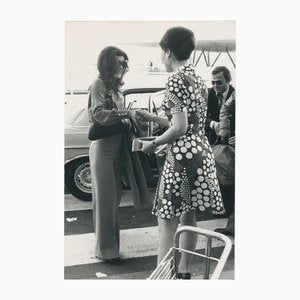 Jackie Kennedy at the Airport in Paris, France, 1970s, Photograph-DYV-1732375