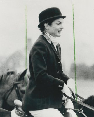 Jackie Kennedy Horseriding, 1970s, Photographic Print-DYV-1729766