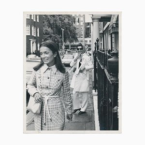 Jackie Kennedy & Lee Radziwill in the Street, 1971, Black & White Photograph-DYV-1304448