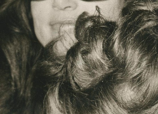 Jackie Kennedy with Sunglasses, 1970s, Black and White Photograph-DYV-1278291