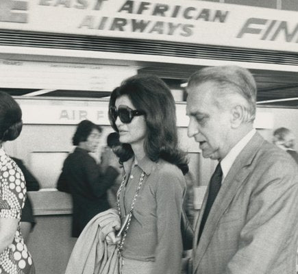 Jackie O. at the Airport, Paris, France, 1970s, Photograph-DYV-1729768