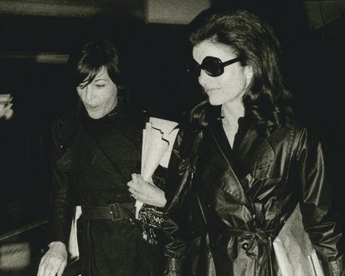 Jackie Onassis Leaves Paris, France, 1970s, Photograph-DYV-1732376