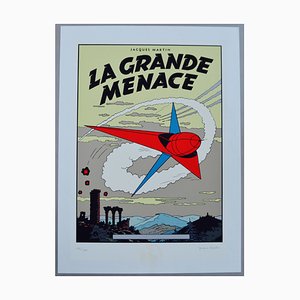 Jacques Martin, La grande menace, 1985, Serigraph-KHH-1205000