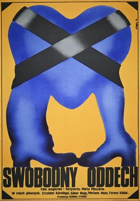 Jakub Erol, Free Breath, Vintage Poster Offset, 1974-ZCI-884293