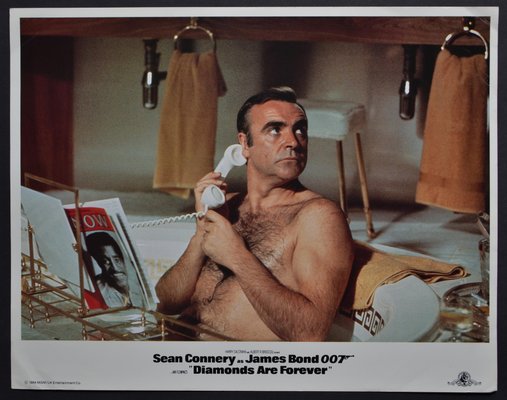 James Bond 007 Diamonds are Forever Lobby Card, UK, 1971-DYV-717090