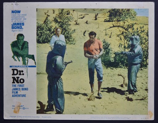 James Bond 007 Dr. No Original Lobby Card, UK, 1962-DYV-700961