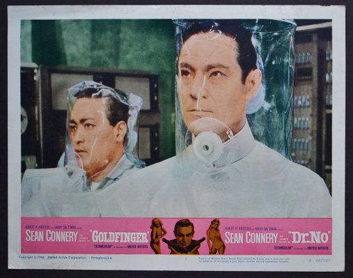 James Bond 007 Dr. No Original Lobby Card, UK, 1962-DYV-700963