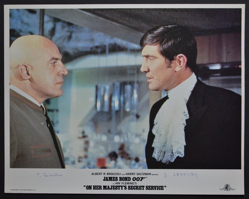 James Bond 007 on Her Majesty's Secret Service Original Lobby Card, UK, 1969-DYV-740942