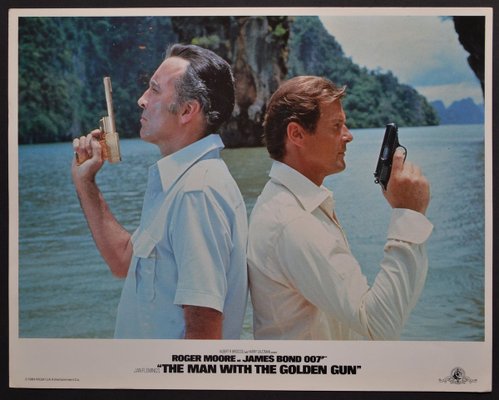 James Bond 007 the Man with the Golden Gun Original Lobby Card, UK, 1974-DYV-700964