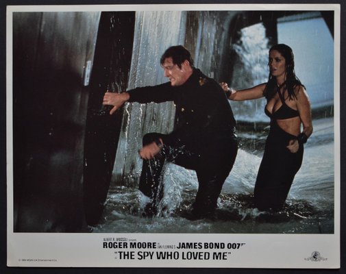 James Bond 007 the Spy Who Loved Me Original Lobby Card, UK, 1977-DYV-700950