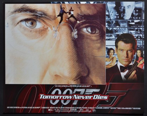 James Bond 007 Tomorrow Never Dies Original Lobby Card, UK, 1997-DYV-701218