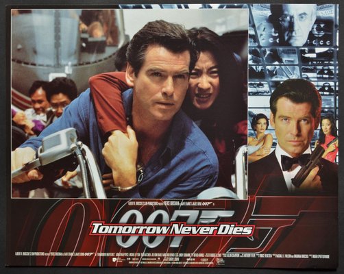 James Bond 007 Tomorrow Never Dies Original Lobby Card, UK, 1997-DYV-701262