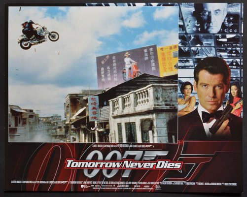 James Bond 007 Tomorrow Never Dies Original Lobby Card, UK, 1997-DYV-701211