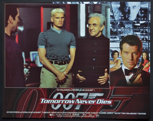 James Bond 007 Tomorrow Never Dies Original Lobby Card, UK, 1997-DYV-701209