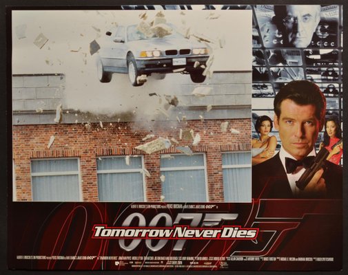 James Bond Tomorrow Never Dies Original Lobby Card, UK, 1997-DYV-701216