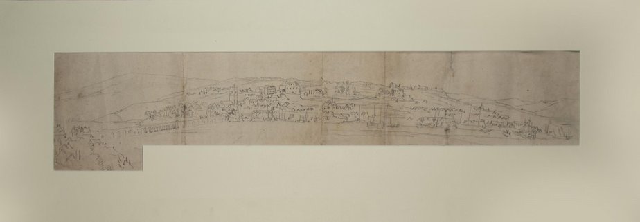 Jan Peter Verdussen - Landscape - Original Pencil Drawing - Mid-18th Century-ZCI-870788