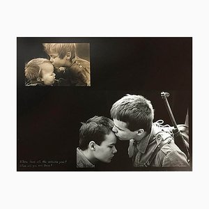 Jan Saudek, The Soldiers, Late 20th Century, Original Gelatine Photographic Print-UCH-1224602