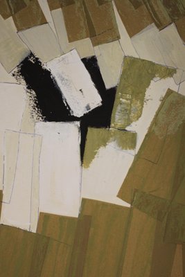 Jan Van Evelingen, Abstract Rectangles Composition, Tape & Acrylic on Paper-PLT-1148418