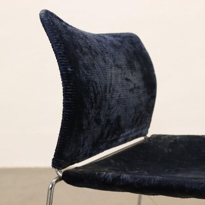 Jano Lounge Chair in Velvet by Simon Gavina, Italy, 1970s-VMM-1317993