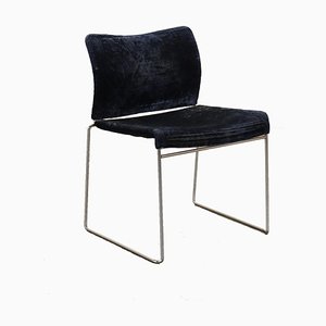 Jano Lounge Chair in Velvet by Simon Gavina, Italy, 1970s-VMM-1317993