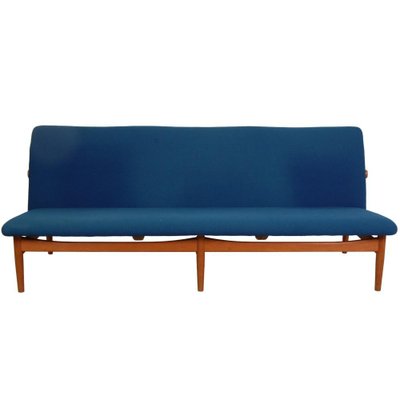 Japan 3-Seater Sofa in Blue Fabric by Finn Juhl, 1960s-MTD-1783918