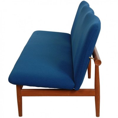 Japan 3-Seater Sofa in Blue Fabric by Finn Juhl, 1960s-MTD-1783918