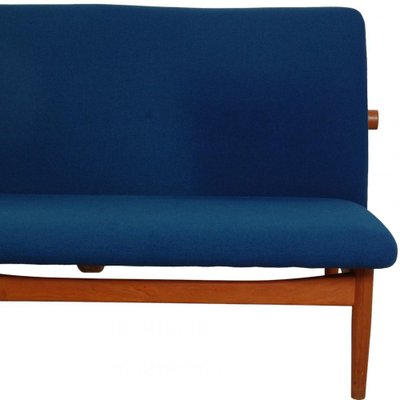 Japan 3-Seater Sofa in Blue Fabric by Finn Juhl, 1960s-MTD-1783918