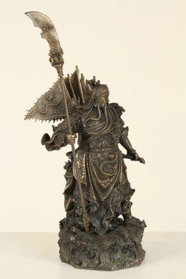 Japanese Artist, God of War, 20th Century, Bronze-IJR-1404470