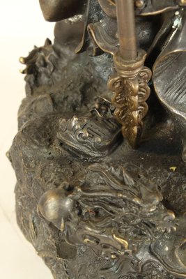 Japanese Artist, God of War, 20th Century, Bronze-IJR-1404470