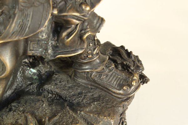 Japanese Artist, God of War, 20th Century, Bronze-IJR-1404470