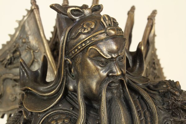 Japanese Artist, God of War, 20th Century, Bronze-IJR-1404470