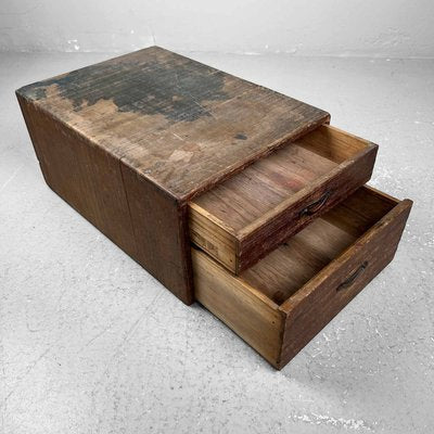 Japanese Calligraphy Drawer Cabinet, 1890s-DWL-2028039