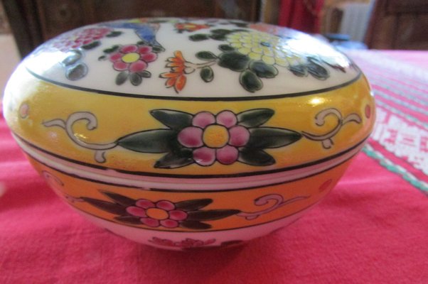 Japanese Candy Ceramic Box, 1960s-RDN-1793125