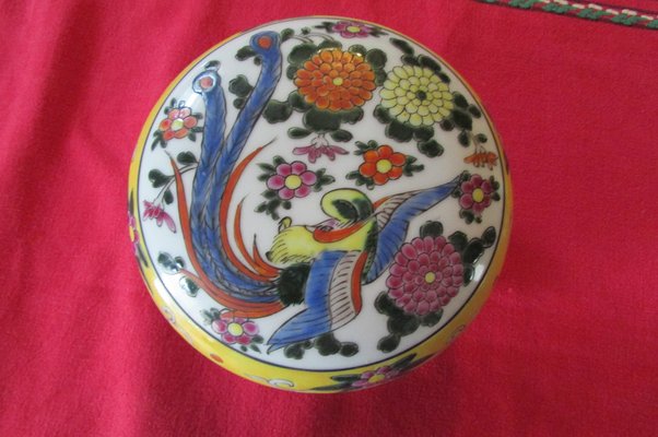 Japanese Candy Ceramic Box, 1960s-RDN-1793125