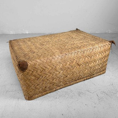 Japanese Gyori Bamboo Storage Basket, 1960s-DWL-2020514