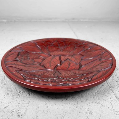 Japanese Kamakura-Bori Flower Tray, 1970s-DWL-1736962