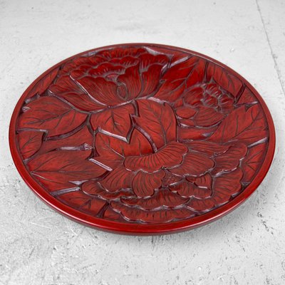 Japanese Kamakura-Bori Flower Tray, 1970s-DWL-1736962