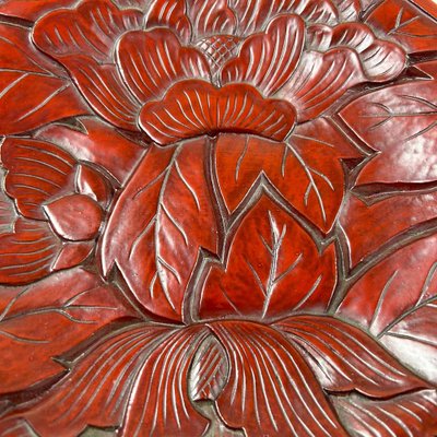 Japanese Kamakura-Bori Flower Tray, 1970s-DWL-1736962