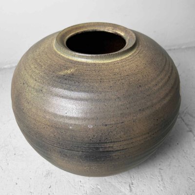 Japanese Kasama Ware Tsubo Vase by Kashiwa Touen Hobun, 1960s-DWL-1762391