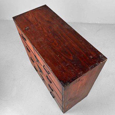 Japanese Kimono Tansu Chest of Drawers, 1890s-DWL-2020382