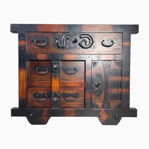 Japanese Kuruma Tansu Cabinet, 1970s-DWL-1785234