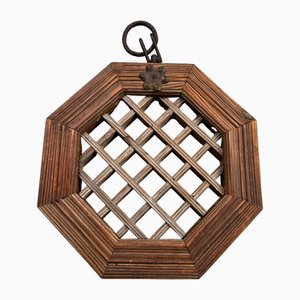 Japanese Meiji Era Wooden Window Lattice, 1890s-DWL-1816133